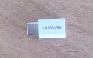 HUAWEI P9付属品 microUSB type-C USB変換アダプタ